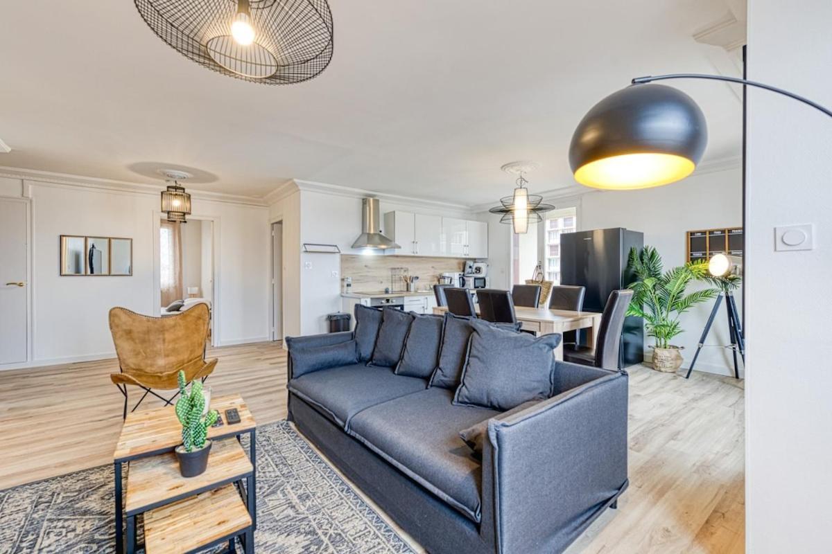 Magnificent Apartment, 4 Bedrooms, Fiber Wifi Grenoble Exterior photo