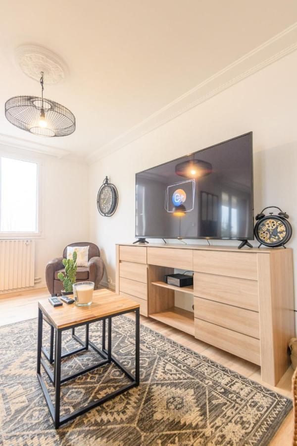 Magnificent Apartment, 4 Bedrooms, Fiber Wifi Grenoble Exterior photo