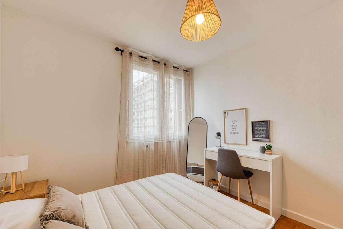 Magnificent Apartment, 4 Bedrooms, Fiber Wifi Grenoble Exterior photo