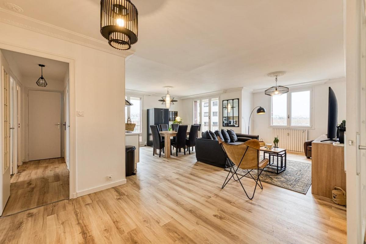 Magnificent Apartment, 4 Bedrooms, Fiber Wifi Grenoble Exterior photo