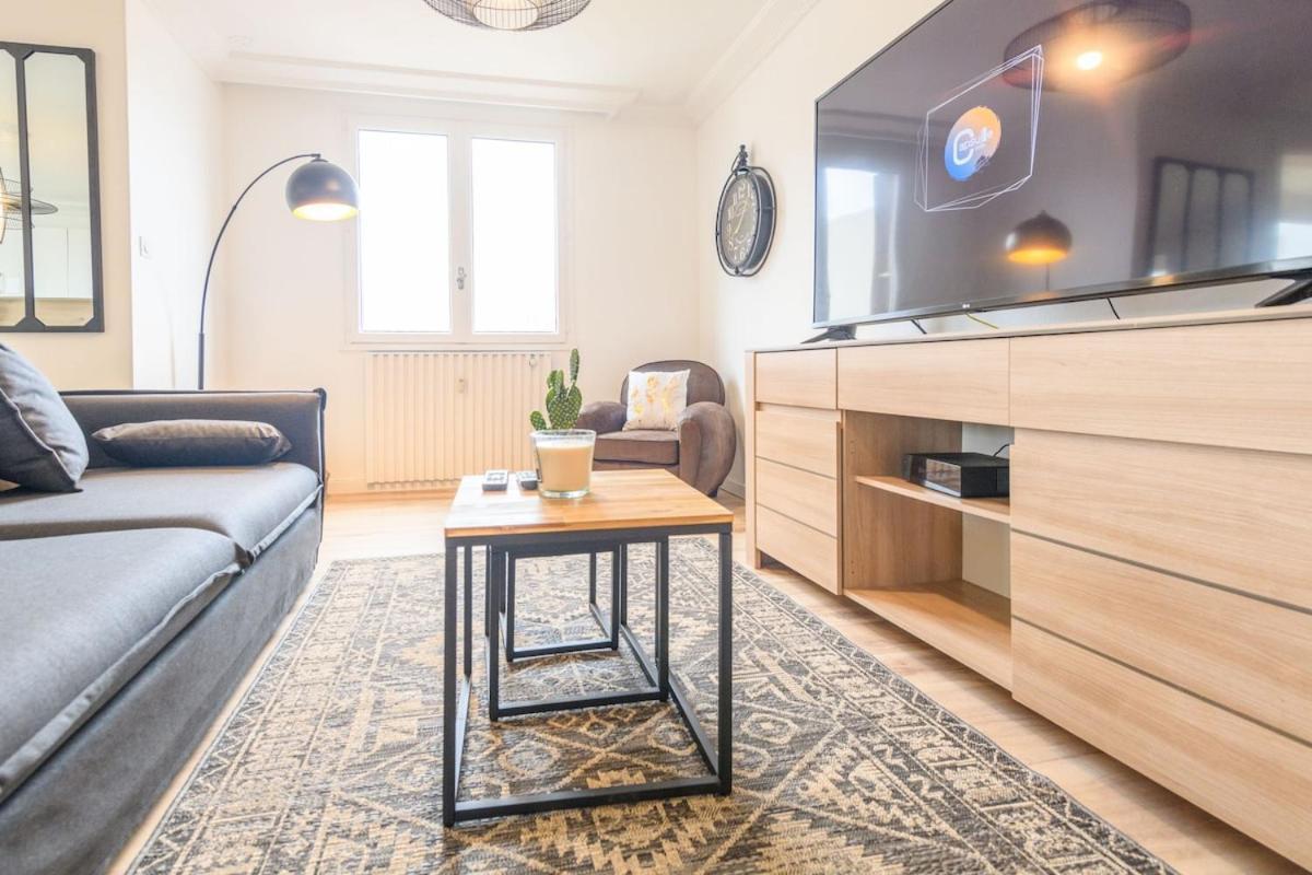 Magnificent Apartment, 4 Bedrooms, Fiber Wifi Grenoble Exterior photo