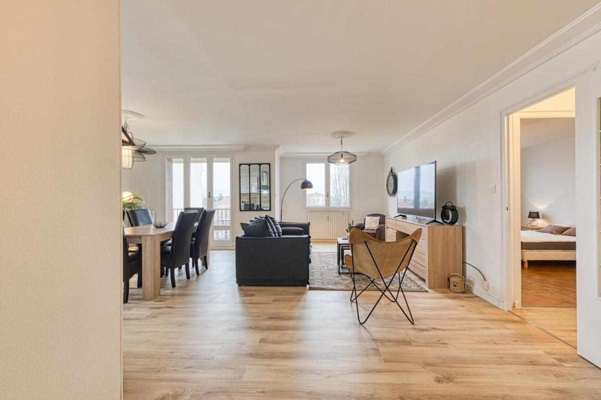 Magnificent Apartment, 4 Bedrooms, Fiber Wifi Grenoble Exterior photo